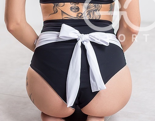 Шортики з бантиком для полденсу та пляжу
