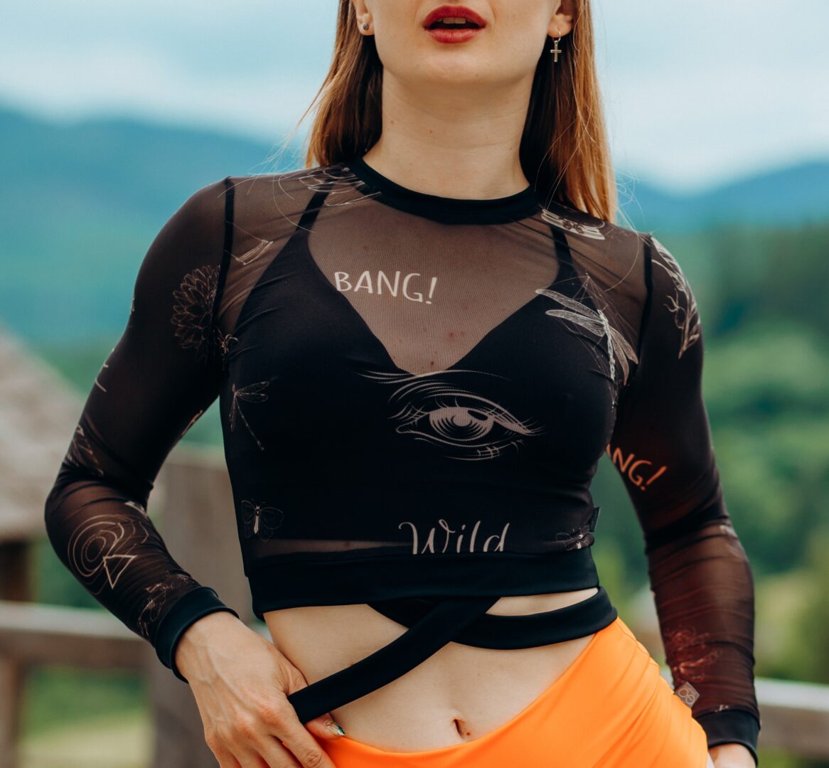 Кроп-топ для полденсу