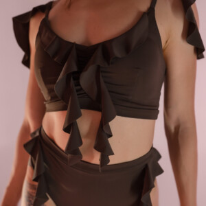 Pole dance art outfit